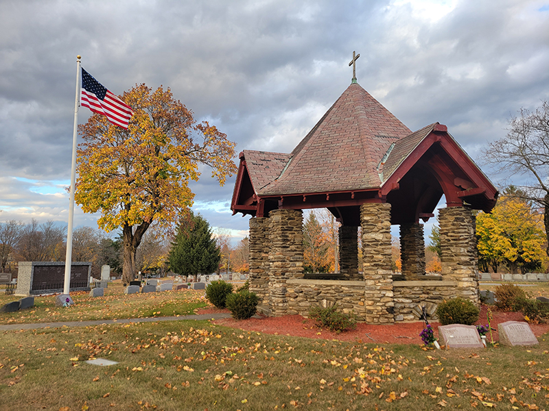 all faiths cemetery columbarium and gazebo